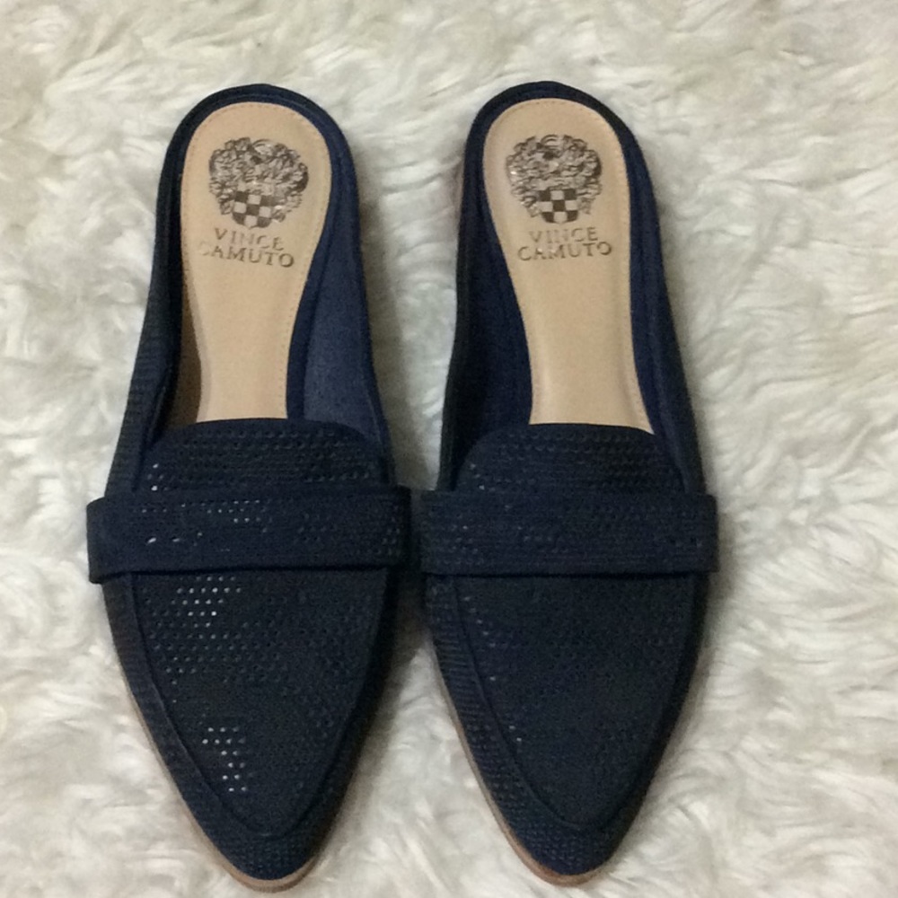 Vince Camuto Leather Kaylana Mule LIKE NEW. 9.5.